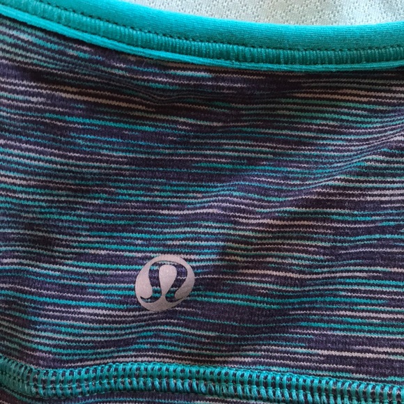 Lululemon No Limits Tank Blue Tropics 8 - Picture 4 of 4